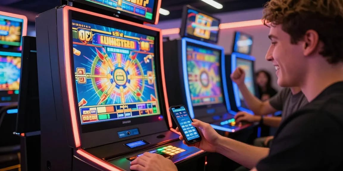 Penggemar SIS4D bermain mesin slot online dengan suasana ceria dan dukungan sahabat.