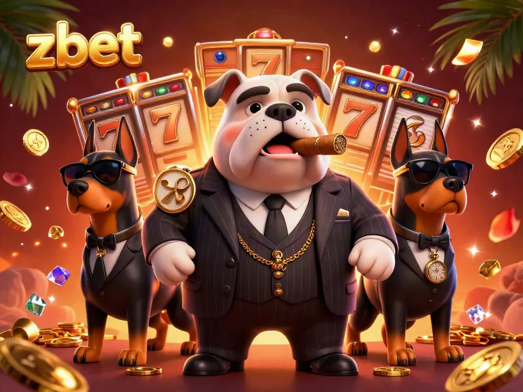 Engage with thrilling gameplay at zbet, where a mafia boss bulldog oversees exciting slot jackpots and winnings.