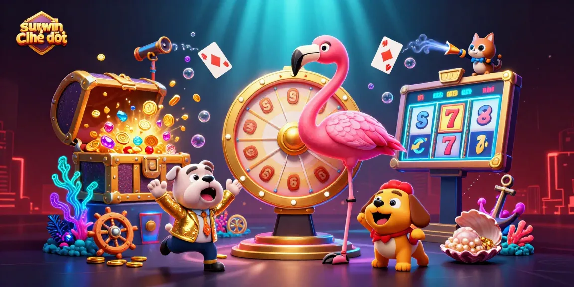 Experience the excitement of sunwin chính thức with vibrant slots and prizes in a dynamic casino scene.